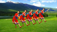小慧广场舞《吉祥欢歌》唱起来，跳起吉祥欢快的藏族舞心情美美哒