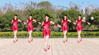 热门广场舞《自由飞翔》简单的十六步，简单的快乐