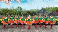 歆舞心悦广场舞《最美的歌儿唱给妈妈》原创藏族舞团队版