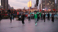西宁市中心广场锅庄舞（116）毛主席的光辉