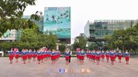 上海红舞鞋广场舞《卓玛》  45人版  编舞：饶子龙老师