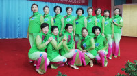 阳春三月乐逍遥广场舞《希望》14人舞台表演, 周年庆活动