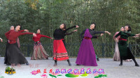 紫竹院广场舞，秋韵的美好舞蹈四《板蓝花儿开》