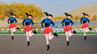 大众健身舞《兔子舞》零基础，轻松蹦，一学就会的跳法