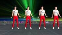 气质美女广场舞《活力健身操》跳一跳，有利于身体健康，欢快十足！