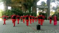 阳光健身队广场舞《十送红军》