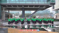 上海红舞鞋广场舞《梦中的雪莲花》40人版  编舞：饶子龙老师