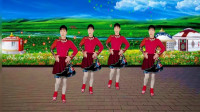 郴州冬菊广场舞【我的九寨】欢快活力漂亮的藏族舞