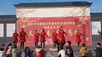 定远县张桥镇高塘社区农家书屋舞蹈队表演广场舞《油菜花之恋》