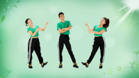糖豆广场舞课堂《服不服》适合广场上跳，简单易学