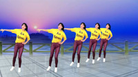 凤凰传奇经典《自由飞翔》32步广场舞好看又健身