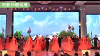 青白江文娟艺术团广场舞《白桦林+傣族姑娘 串烧》，中国男子奔腾队周年庆节目