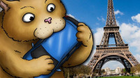 美味星球：吃货猫在巴黎铁塔广场被超多警车追，能逃的出去吗