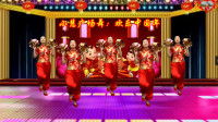 小慧广场舞《欢乐中国年》恭喜恭喜中国年，红红火火到永远