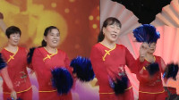 民族风广场舞《欢乐中国年》手花挥舞摇曳，舞美人更美！