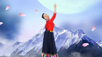 糖豆广场舞课堂《圣洁与你同在》藏族舞