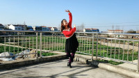 网红抒情广场舞《你像三月桃花开》武汉白玫瑰战役日记，坚持锻炼！