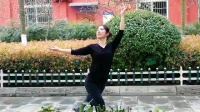 武汉汉阳公园广场舞大武汉。表演，兰花。