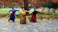 北京紫竹院公园广场舞团队，比杜老师舞团跳的好，眼镜老师太赞了