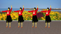 情歌32步广场舞《花开的季节》旋律欢快醉人心，舞步优美大方