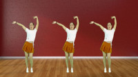大众健身32步《牡丹之歌》动感旋律 舞步青春活力