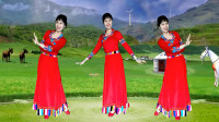 沁爱广场舞《草原的夜》蒙古舞中三舞蹈，大气优美