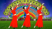 4月最新傣族舞《看了你一眼》画面太美了，让人眼前一亮的广场舞
