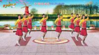 梦中的流星广场舞《幸福爱河》舞蹈：凤梅