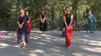 北京紫竹院公园杜老师舞团，优美的旋律，广场舞成员跳的太棒了