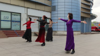 广场舞《相逢是首歌》歌好听，舞步整齐好看，紫竹院杜老师舞蹈队