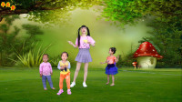原创32步自学广场舞《采蘑菇的小姑娘》适合娃娃们欢快运动