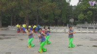 麻城市太极文艺队学跳杨艺广场舞《茉莉花》