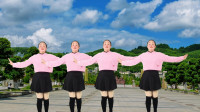 热门广场舞《玫瑰花开》节奏动感，舞步欢快，好听好看