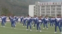 甘孜中学生的广播体操，成功步入广场舞队伍