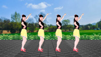 经典老歌广场舞《涛声依旧》新跳法，更简单，更好看！