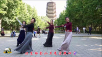 紫竹院广场舞《北京的金山上》，景美人美舞更美！