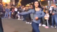 浙江留学生在美国：给你们看看别人家的广场舞，外国广场舞都是年轻人跳的！