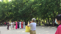 北京\广场舞\中国风，当旗袍秀遇上《粉红色的回忆》，会是什么风格