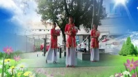 2020年6月底深圳市龙华新区跳舞群广场舞:古风团扇舞（江南情）
