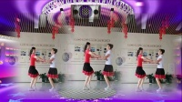 宁波新同广场舞（雨婷）双人舞伦巴（为你等待）演示玫瑰花  兰兰2020 6 3