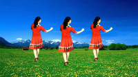 广场舞《牧羊姑娘》嘹亮的歌声欢快的舞步带你去看草原最美的风景