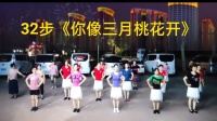 河北沧州女人花舞蹈队 2020最火广场舞 水兵舞32步 《你像三月桃花开》