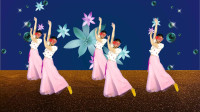 另一种风格的舞蹈《茉莉花》悠扬的韵律，优雅的舞姿，美醉的广场舞