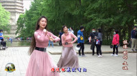 紫竹院广场舞《梅花泪》，小红和王鹤老师精彩演绎的一支舞