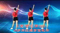 网红64步广场舞《傻得很潇洒》背面完整教学