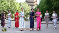 紫竹院广场舞，2020年5月31日，今日旗袍秀