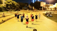 《人在青山在》变队形排练广场舞，叶子舞蹈队2020-8-28