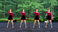 气质美女广场舞：《唱一首情歌》动感健身操，深情的歌曲好听