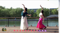 紫竹院广场舞《遥远的妈妈》，亚南、青花瓷和睿妈在阳光下起舞