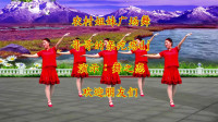 陕北情歌广场舞《哥哥的亲疙瘩》原生态唱法真有趣，舞蹈欢快大方